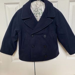 Ralph Lauren Navy Pea Coat